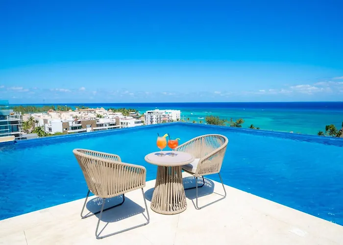 Apartamento Luxury 3 Bedroom With Ocean View & Pool - Marila 503 Playa del Carmen