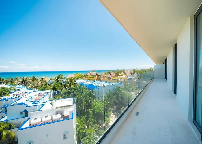 Apartamento Luxury 3 Bedroom With Ocean View & Pool - Marila 503 Playa del Carmen