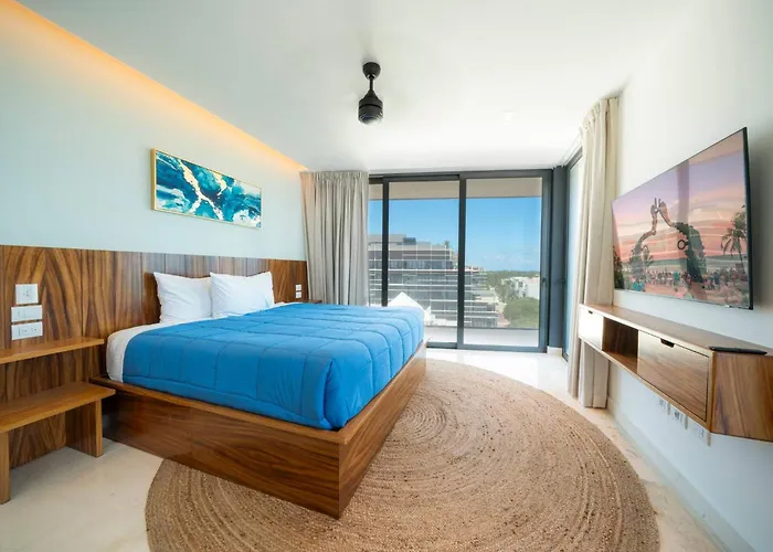 Luxury 3 Bedroom With Ocean View & Pool - Marila 503 Playa del Carmen