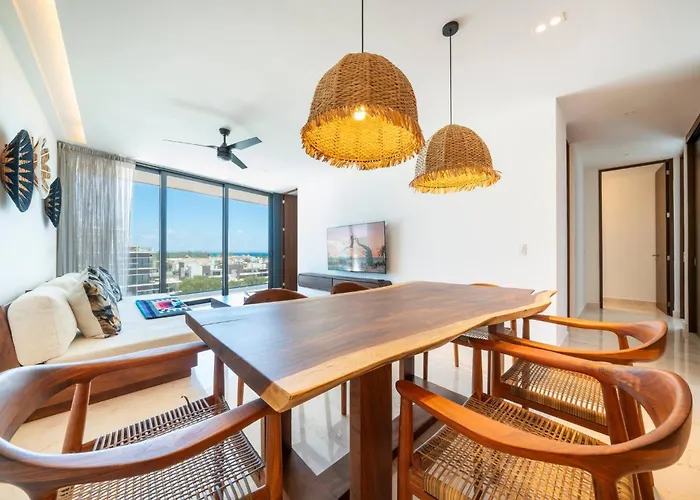 Apartamento Luxury 3 Bedroom With Ocean View & Pool - Marila 503 Playa del Carmen