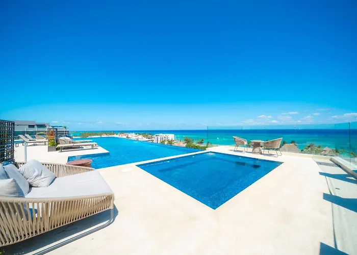 Luxury 3 Bedroom With Ocean View & Pool - Marila 503 * Playa del Carmen