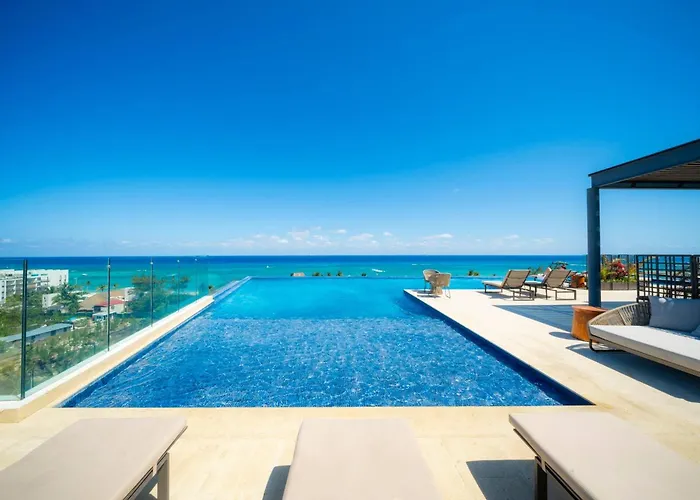 Luxury 3 Bedroom With Ocean View & Pool - Marila 503 Playa del Carmen